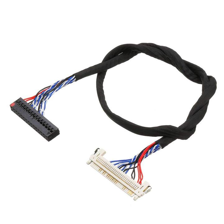 Hd Or Full Hd 30 Pin 8Bit/6Bit Lvds Cable For Lcd Led Tv Monitor Panel - High-Quality Cable For Enhanced Visuals