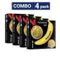 Panther Dotted Banana Condom - 4 Pack ( 12 Piece ).