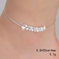 New Product Launch Distribution, 2020 New Fashion Anklets Beaded Multi-layer Simple Wild Lady Back Ankle Jewelry Wholesale.