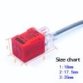 PL-05N/P DC 10-30V NPN NO 5mm Square Proximity Sensor Switch 3 Wire P.