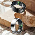 FORIDE R6 Smart Ring Health Monitoring Ring IP68 & 5ATM Waterproof Multi-Sport Modes Universal Smart Ring Couple Rings No.11,B. 
