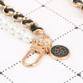 Pearl Bag Strap For Handbag Double Layer Chain Pearl  Lanyard DIY Purse. 