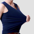 3Pieces/Lot Seamless Sleeveless Undershirt Tank Top Men Fitness Shirts Mens Bodybuilding Workout Vest Factory Outlet V Neck. 