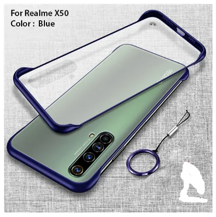 For%20Realme%20X50%20Frameless%20Case%20Cover%20with%20Ring%20(Slim%20Design%20+%20Semi-Transparent%20Frosted%20Matte%20+%20Hybrid%20Shock%20Hard%20Bumper)%20-%20Image%202
