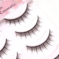 Meiliyue Japanese Style 5 Matching False Eyelashes Sharpening Process Natural Simulation Cross Short Handmade Eyelash. 