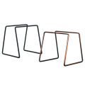 Drip Coffee For Filter Cup Holder Shelf Geometry Coffee Dripper Stand V60 Drip Metal Special Frame For Barista Black -  Black. 