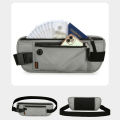 -Blocking Money Belt Comfortable Zippered Lightweight Travel Waist Bag Adjustable Fanny Pack for Travel Safety Outdoor.