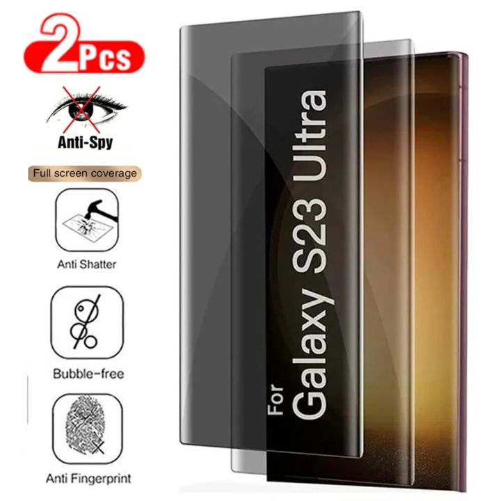 Privacy Screen Protectors For Samsung S22 S23 Ultra S21 S20 S8