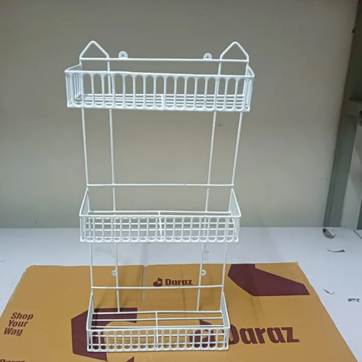 3,%202%20Layer%20Wall%20Hanging%20Rack%20square%20shape%20for%20kitchen%20-%20Image%202