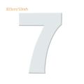 0/1/2/3/4/5/6/7/8/9 Number Cake Template/Mould Number Cake Stencils 8/10/12 Inch Birthday Numbers Template For Cakes 0052.