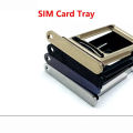 For iPhone 15/15 Plus, iPhone 15 Pro/15 Pro Max Single / Dual Nano Sim Card Tray Holder Sim Adaptor With Free Sim Ejector Pin Replacement Part. 