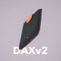 DAX V1 V2 V3 Leather Card Holder Mini Slim Portable Pulled Men Credit Card Wallet Color Gradient 5Card Money Purse Women Handbag.