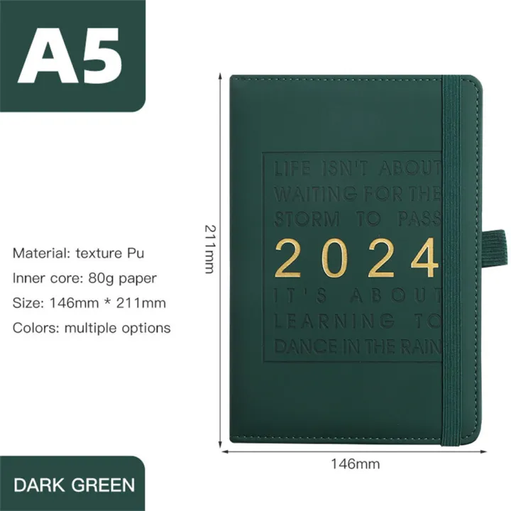 2024%20Notebook%20Agenda%20A5%20Portable%20Diary%20Journal%20for%20Office%20School%20Work%20Personal%20Creativity%20Student%20-%20Image%205