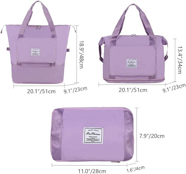 Travel%20bag%20women's%20short-distance%20portable%20large-capacity%20sports%20travel%20fitness%20bag%20light%20waiting%20for%20delivery%20storage%20business%20travel%20luggage%20bag-Travel%20bag%20-%20Image%203