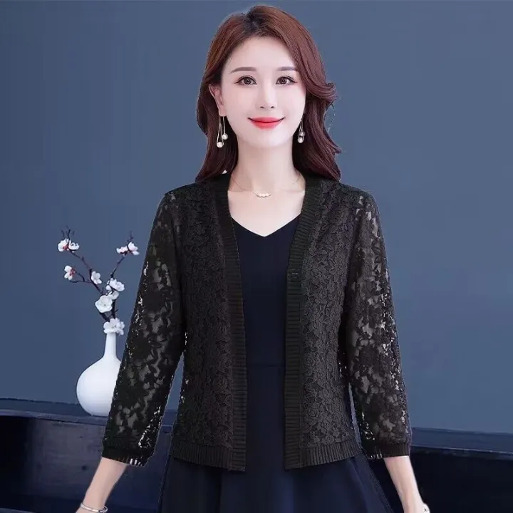 2023%20Spring%20Autumn%20Summer%20Thin%20Jacket%20Coat%20Women%20Lace%20Cardigan%20Female%20Cardigans%20Women%20Sunscreen%20Tops%20Ladies%20Shawl%20Outerwear%20-%20Image%207