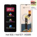 ALLPARTS IPS Display for Infinix Hot 10s / 10t LCD Touch Screen Digitizer Replacement Part (6.82/720x1640).