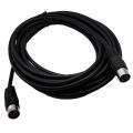 8 Pin Din Male to Male Speaker Audio Cable Adapter for Surveillance Automotive Computers Television Precision 5M. 