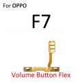 OPPO F1 F1S F3 Plus F5 Youth F7 Power on / off Switch Button Side Volume Up Down Buttons Flex Cable Replacement Parts. 