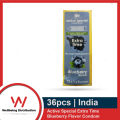 Active Condoms - Blueberry Flavor Condom - Full Box - 3X12=36Pcs Condom. 