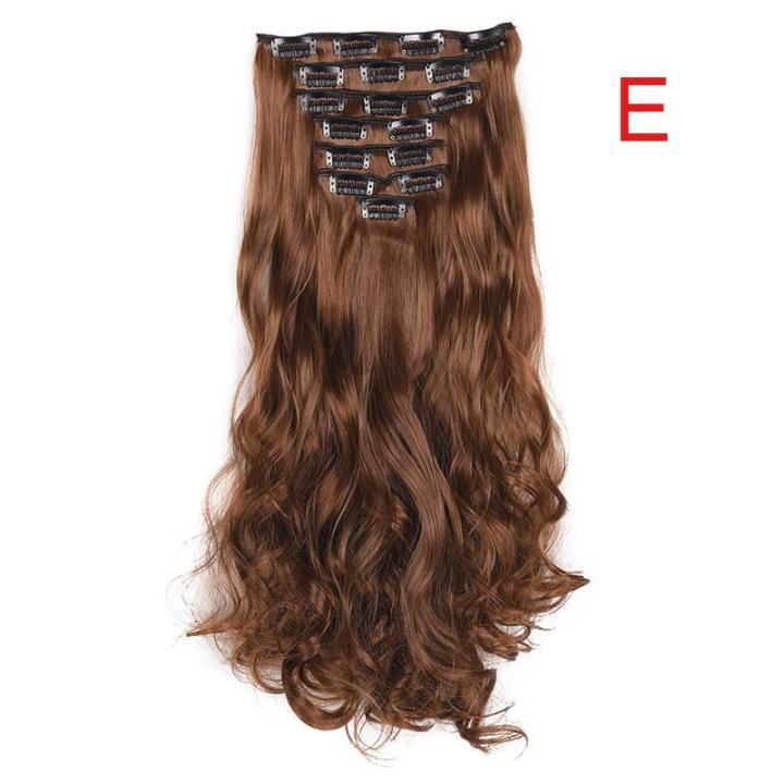 %E3%80%90DIV%20MALL%E3%80%91%EF%BC%88NEW%EF%BC%8917%20Clips%20in%20Hair%20Extension%20Wig%20Long%20Curly%20Natural%20Fluffy%20Wigs%208pcs/set%20Full%20Head%20Set%20-%20Image%207