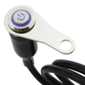 LED Motorcycle Switch ON OFF Handlebar Adjustable Mounting Button. 