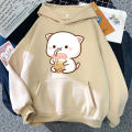 Kawaii Bubu Dudu Print Hoodies Cartoon Tops Winter Clothes Women Harajuku Long Sleeve Hoodie Casual Y2k Sweatshirt Tracksuit Men. 