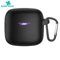 Scratch-resistant Earphone Case Earphone Case Silicone Protective Cover for Jbl Tune Flex Scratch-resistant Waterproof Shockproof with Hook Earphone Case with Precise Cuts.