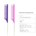 【Daily Necessities For Anyone Store】Metal Pin Anti-static Style Rat Tail Comb Hairdressers Hair Styling Tool. 