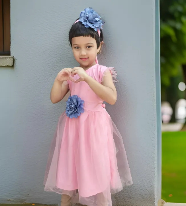 New%20Stylish%20Kids%20party%20dress%20For%20Baby%20Girl%200-12%20years%20with%20free%20hair%20band%20-%20Image%202