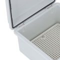 ABS Junction Box, Large Space IP67 Waterproof Hinge Cover Electrical Project Box for DIY Electronic Devices. 