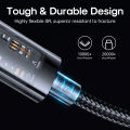 Joyroom S-UC027A12 USB To Type-C 3A Data Cable - 1.2m - Black.