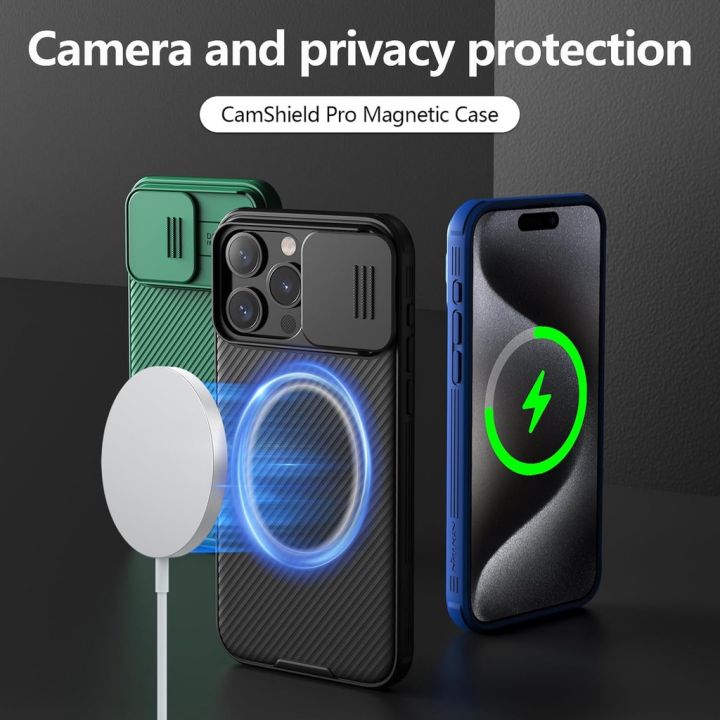 Nillkin%20Magnetic%20Case%20For%20iPhone%2015%20Pro%20Max%20Sliding%20Camera%20Cover%20Shockproof%2014%20Pro%20Max%2015%20Plus%20Protective%20Casing%20-%20Image%202