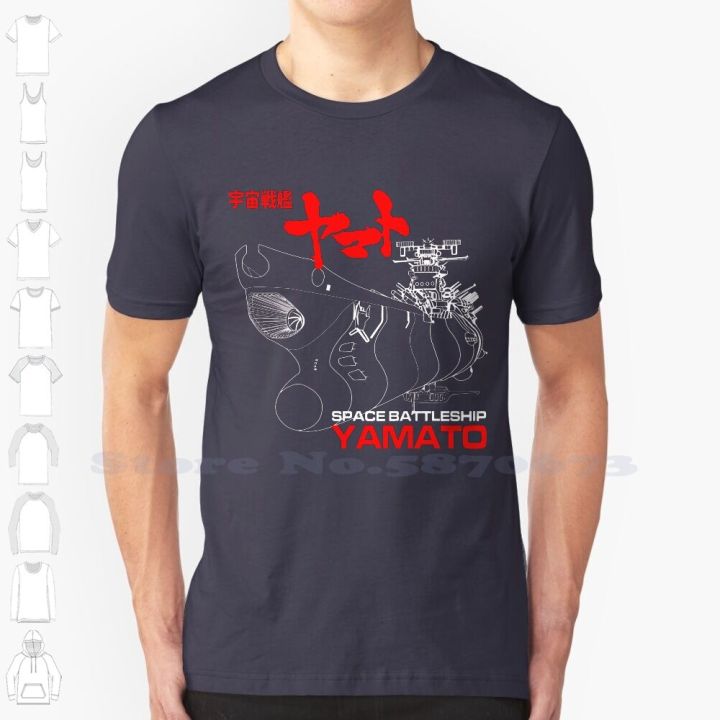ANIME SPACE BATTLESHIP YAMATO x Team Le Mans Tee Shirt Support Members main image 1