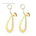 Anime One Piece Boa Hancock Same Earrings Women Jewelry Fans Gift.