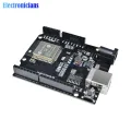 【Mary DAI Store】UNO D1 R32 ESP32 WIFI Development Board CH340 USB Type B USB-B WIFI Wireless For Arduino UNO R3 Wemos D1. 