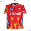 Punjab Kings Premium Short Sleeve Polo IPL Jersey For Men - PK Half Sleeve Polo IPL Jersey - Punjab Jersey 2025-2026.