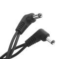 2020 Hot Deals Vitoos 6 Ways Electrode Daisy Chain Harness Cable Copper Wire for Guitar Effects Power Supply Adapter Splitter black. 