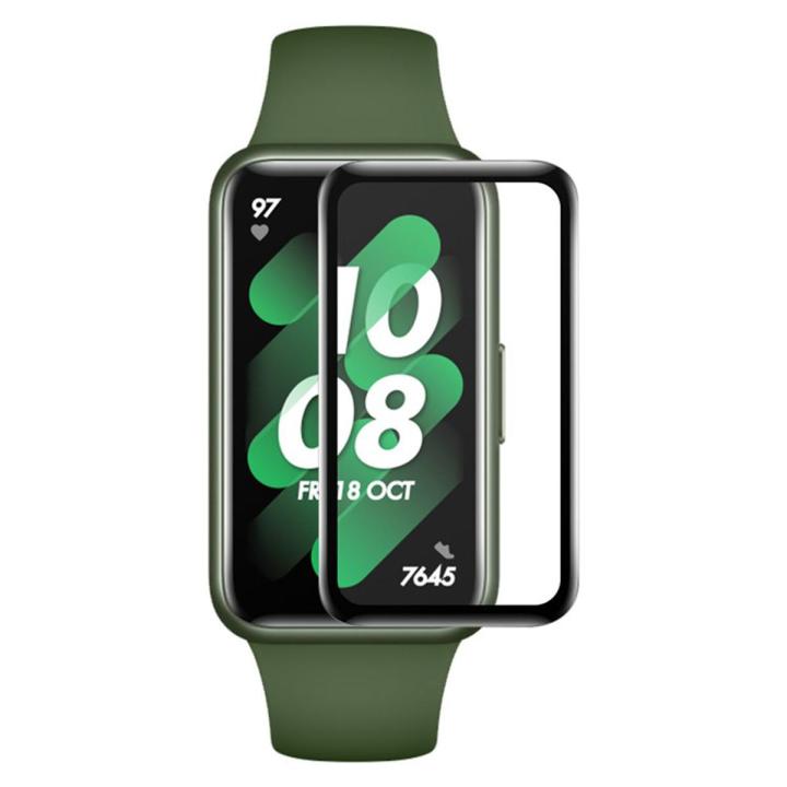 Full Curved Screen Protector For Huawei Band 7 6 Pro Tempered Glass For Honor Band 6 Band6 Smart Watch Wristband Protective Film