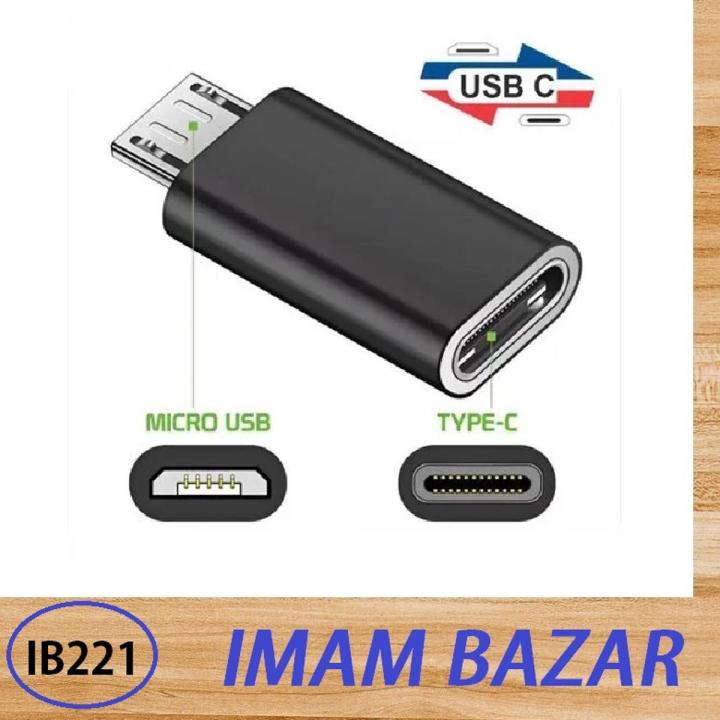 Type C to Micro USB Converter Type C Female to Micro USB Male Adapter