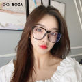 OQ BOGA 4 Colors Unisex Anti Blue Light Radiation Computer Glasses Women Men Eye Protection Fashion Plastic Letter D Frame Eyewear. 