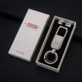 High-End New CreativeledLighting Metal Keychains Man Waist Mounted Car Key Ring Personality Creative Pendant. 