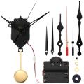 JAEEE Quartz Pendulum Trigger Clock Movement Chime Westminster Melody Mechanism Clock Kit with 3 Pairs of Hands. 