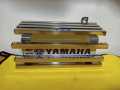 Yamaha fz-s/fazer all version stanless still silencer guard padani silencer cover. 