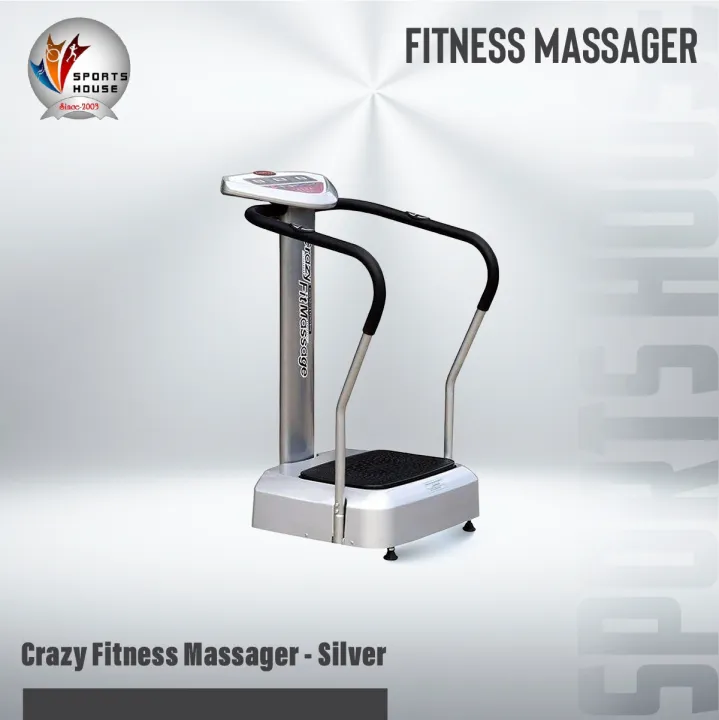 Crazy Fitness Massager - Silver