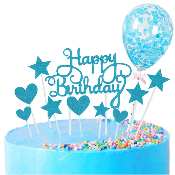 GC%201%20Set%20Of%20Glittering%20Paper%20Cake%20%20Inserts%20Birthday%20Cake%20Decoration%20With%20Star%20Heart%20size:Rose%20Golden%20suit%20-%20Image%203
