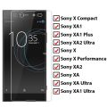 Protective Film Glass for Sony Xperia XA1 XA2 Ultra Plus Phone Screen Protector for Sony X Performance XA Compact Tempered Glass. 