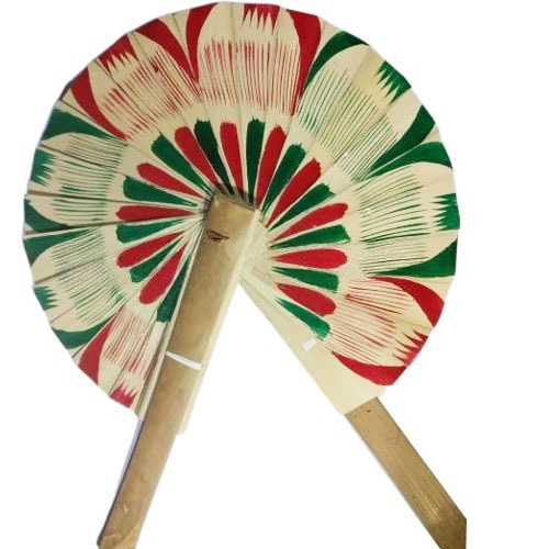 Hand Pakha Tal Patar Hat Pakha (Palm Leaf Hand Fan)- তালপাতার পাখা | Daraz.com.bd
