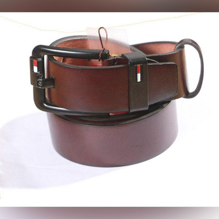 Brown Soft Artificialleather Formal Belt For Men - Belt For Men
