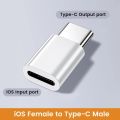 Type C to Lightning Adapter Fast Charging Adaptador Lightning Female to USB C Male Headphone USB C Adapter for iPhone 14 13. 
