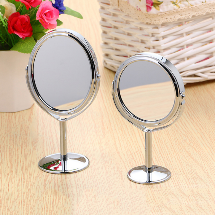 Magnification%20Circular%20Makeup%20Mirror%20Dual%202%20Sided%20Round%20Shape%20Rotating%20Cosmetic%20Mirror%20Stand%20Magnifier%20Mirror%20Standing%20Mirror%20-%20Image%202